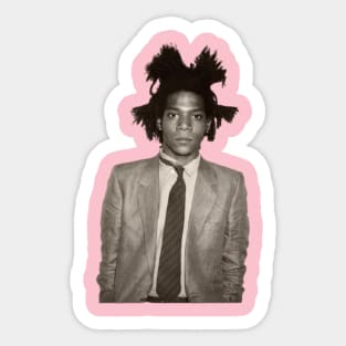 Basquiat still Sticker